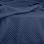 Покрывало 230х240 Nightfall Knitted Braid COSAS синий