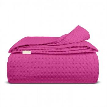 Покривало 160х230 Candy Waffle Weave COSAS фуксія