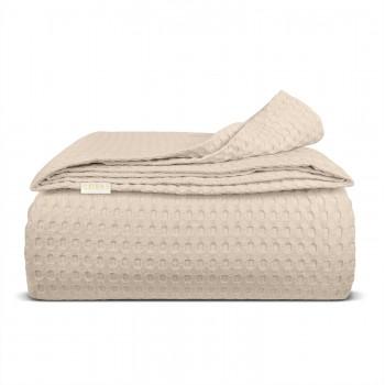 Покривало 240х260 Biscuit Waffle Weave COSAS бежевий