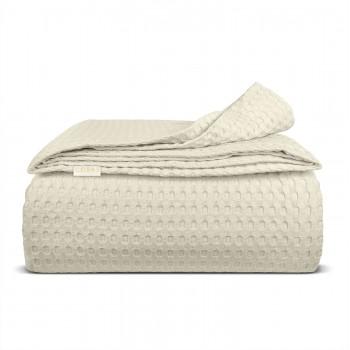 Покривало 240х260 Avori Waffle Weave COSAS Капучино