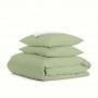 Семейный комплект постельного белья Olive COSAS Оливка 2х160х220 см