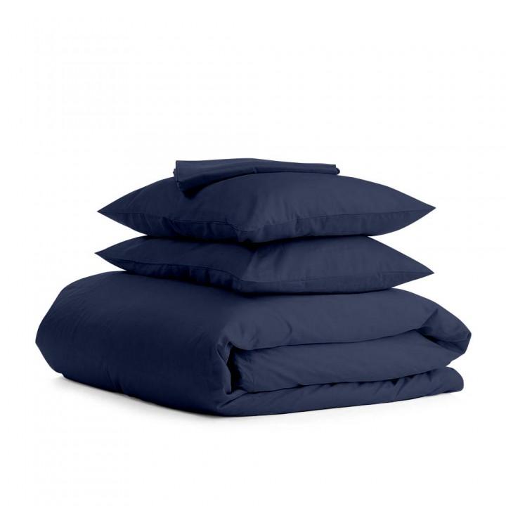 Евро комплект COSAS SATIN BLUE 70 200х220 см