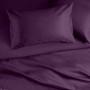 Євро постільна білизна сатин Violet 70 COSAS Фіолетовий 200х220 см