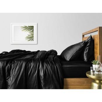Євро комплект COSAS BLACK SATIN 70 200х220 см Чорний