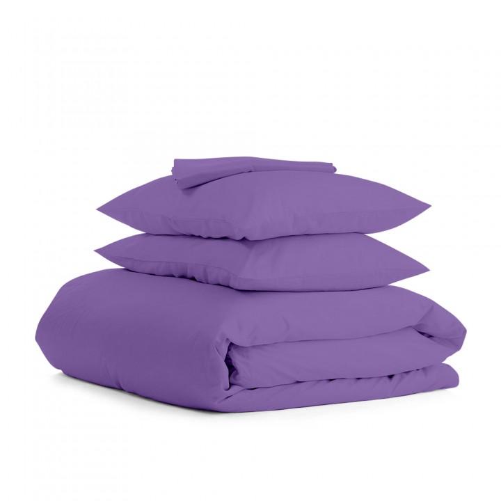 Двуспальный комплект COSAS LIGHT PLUM Ранфорс 180х220 см Орхидея