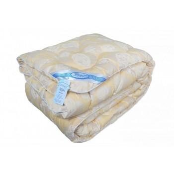 Ковдра Leleka-Textile Лебячий пух Полуторний 140х205 см Жовта троянда