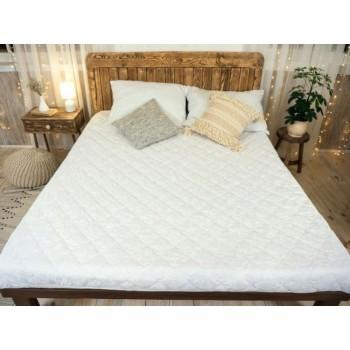 Наматрацник з бортами Leleka-Textile 90х200 см Білий