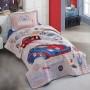 Покривало підліткове Aran CLASY бавовняне стьобане з наволочкою 180x240 см Garage