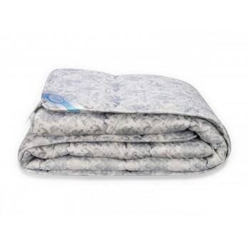 Ковдра Leleka-Textile Лебячий пух преміум Полуторний 140х205 см Біло-сірий