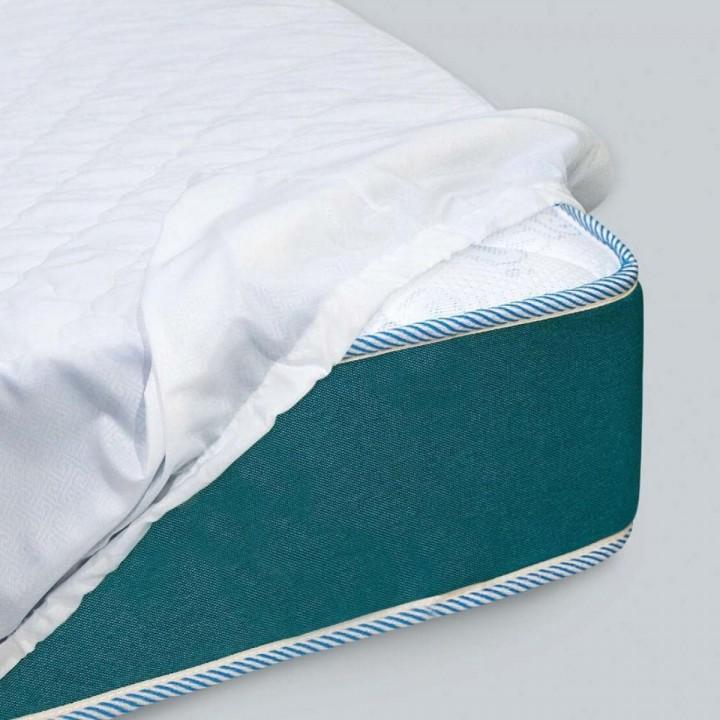 Наматрацник з бортами стьобаний Viluta 80x200х25 Білий