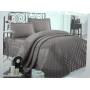 Покрывало стеганное Aran CLASY хлопковое с наволочками 240x260 см Rabel V8 Кофейное